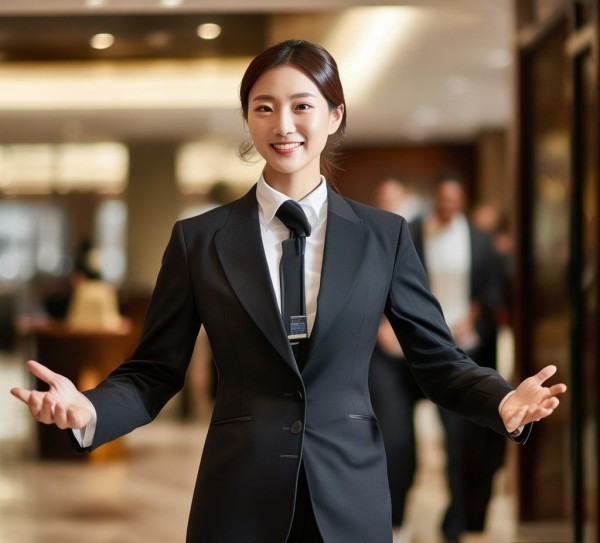 酒店服务人员进门礼仪，从礼貌到专业，从细节到技巧